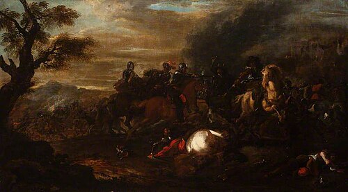 A Cavalry Skirmish, , Jacques Courtois