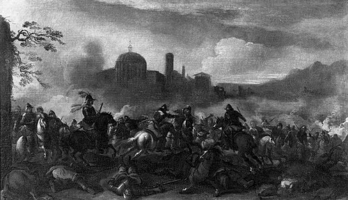 Battle Scene, 1665, Jacques Courtois