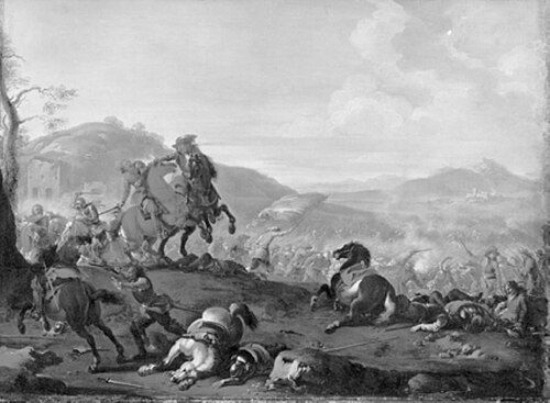 Battle Scene, 1655, Jacques Courtois