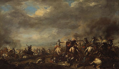 Reitertreffen, 1780, Jacques Courtois