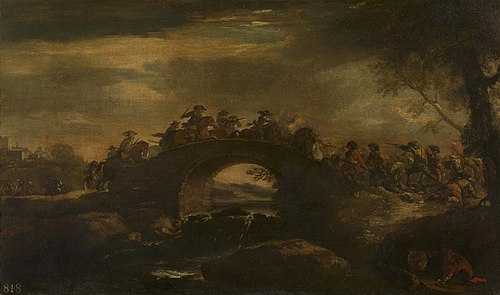 A Cavalry Skirmish, 1639, Jacques Courtois