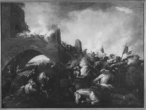 Storming of a castle, 1648, Jacques Courtois