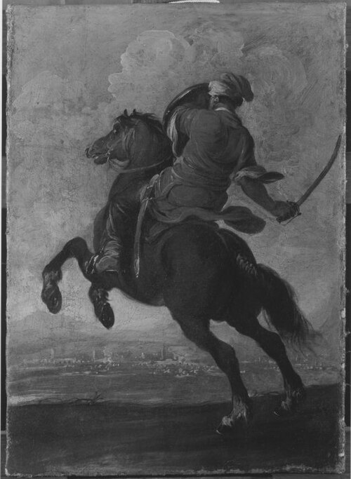 Reiter im Angriff, 1648, Jacques Courtois