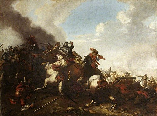 A Battle Scene, 1660, Jacques Courtois