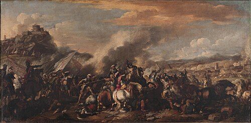 Lucha por la posesión de una fortaleza, 1640, Jacques Courtois
