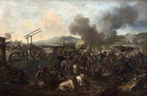 Défense d'un pont, 1650, Jacques Courtois