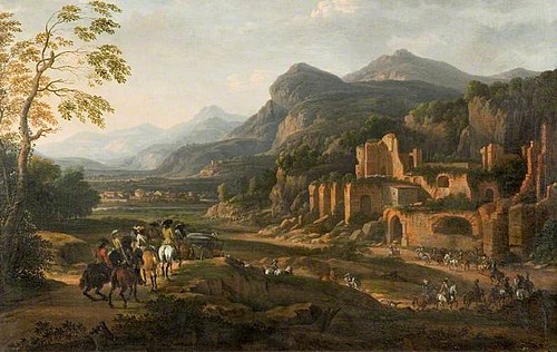 Landscape with Horsemen, , Jacques Courtois