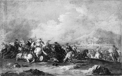 Battle Scenery, 1682, Joseph Parrocel