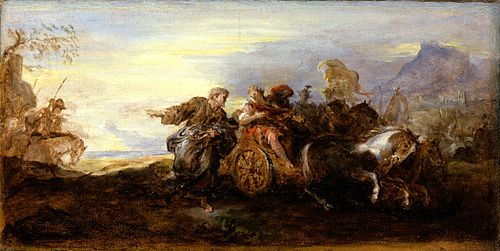 Scene from Ancient History, 1685, Joseph Parrocel
