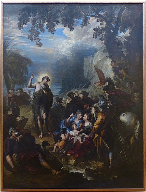 La Prédication de saint Jean-Baptiste, 1693, Joseph Parrocel