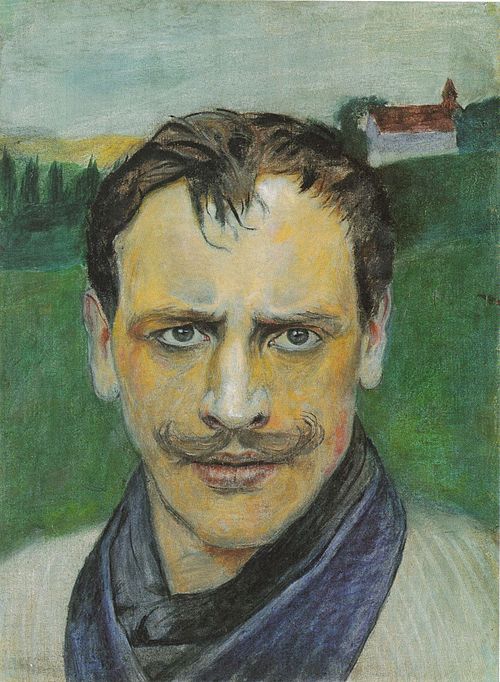 Self-portrait, 1895, Harald Sohlberg