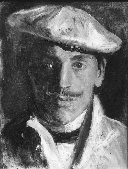 Self-portrait, 1890, Harald Sohlberg