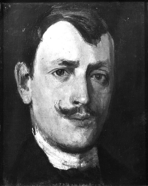 Self-portrait, 1895, Harald Sohlberg