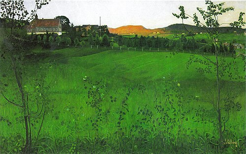 Modne jorder, 1898, Harald Sohlberg