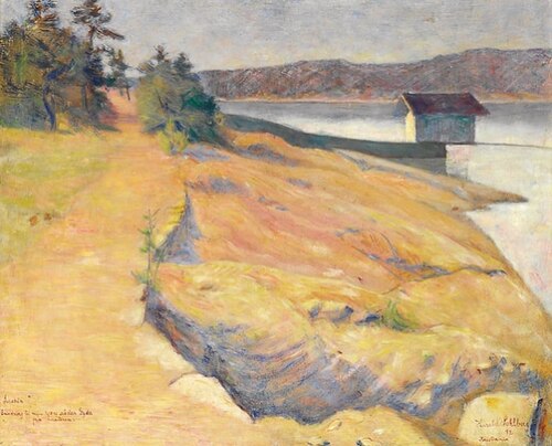 Solskinn (Nordre Langø), 1892, Harald Sohlberg