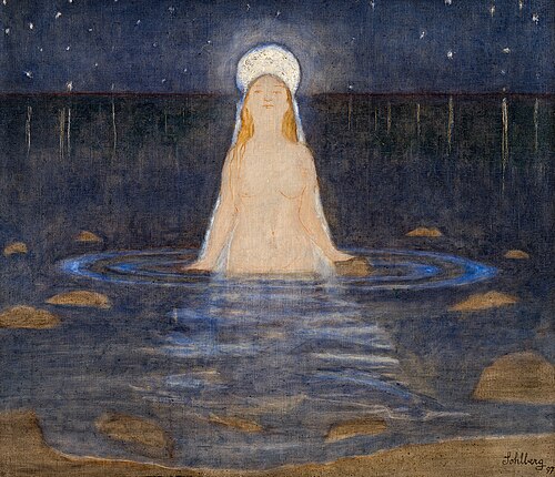 The Mermaid, 1897, Harald Sohlberg