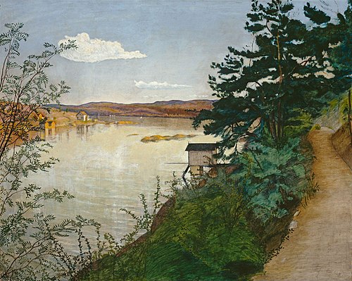 Painting, 1895, Harald Sohlberg