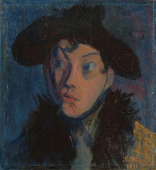Portrait of Eugenie, 1891, Harald Sohlberg