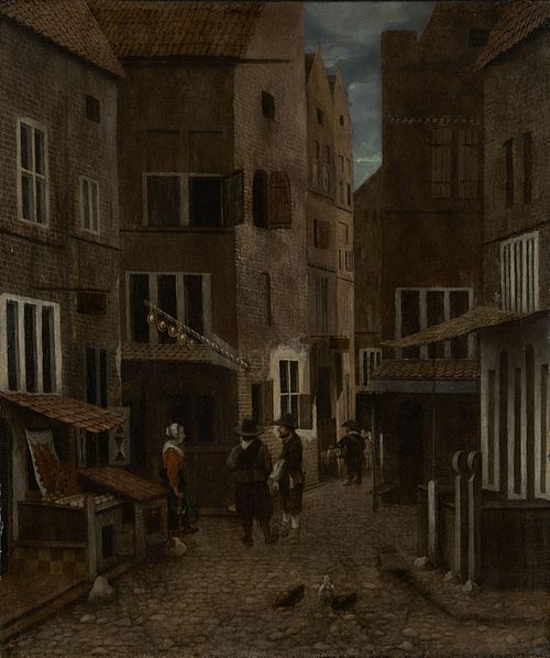 Street Scene, 1658, Jacobus Vrel