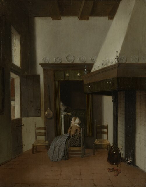 The little Nurse, 1650, Jacobus Vrel
