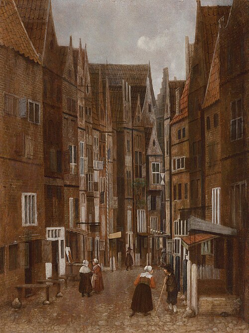 scène de rue, 1633, Jacobus Vrel