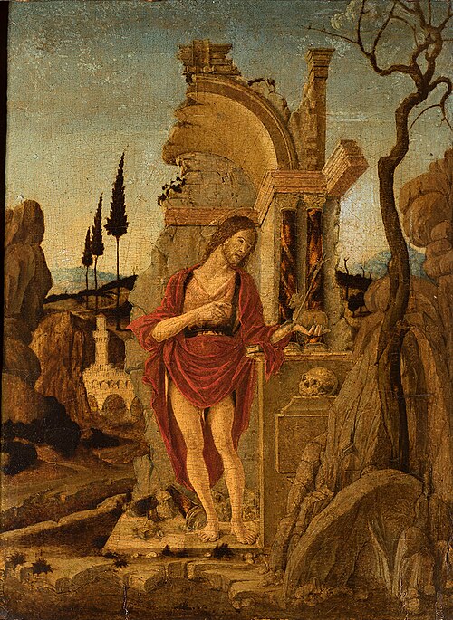 Saint Jean-Baptiste dans le désert, 1475, Marco Zoppo