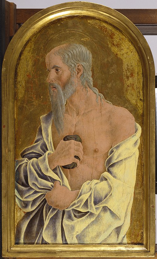 Saint Jerome in Penitence, 1468, Marco Zoppo