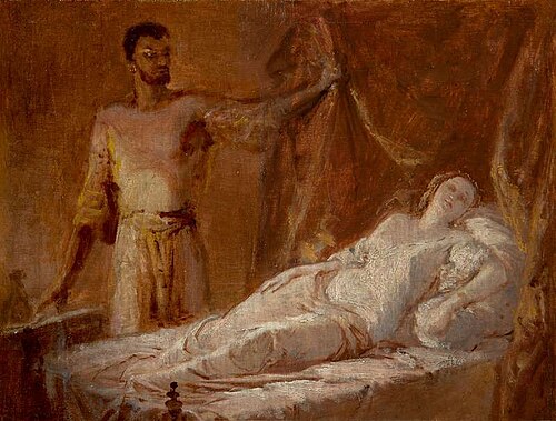 Othello and Desdemona, , Josef Navrátil