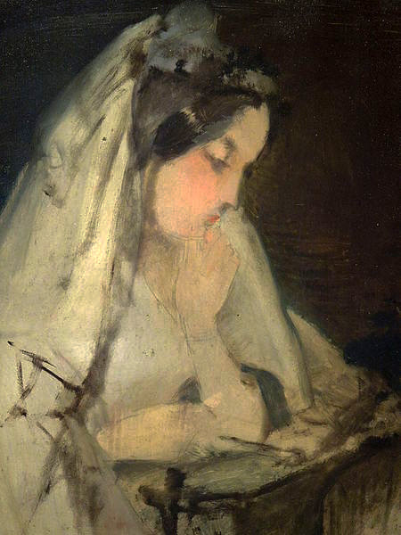 Lady with a Veil, , Josef Navrátil