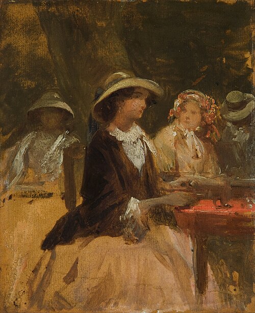 In the Garden Restaurant, , Josef Navrátil