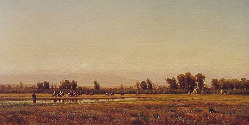 Indian Reservation, , Worthington Whittredge