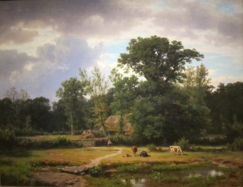 Landscape in Westphalia, 1853, Worthington Whittredge