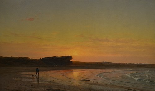 Second Beach, Newport, 1865, Worthington Whittredge