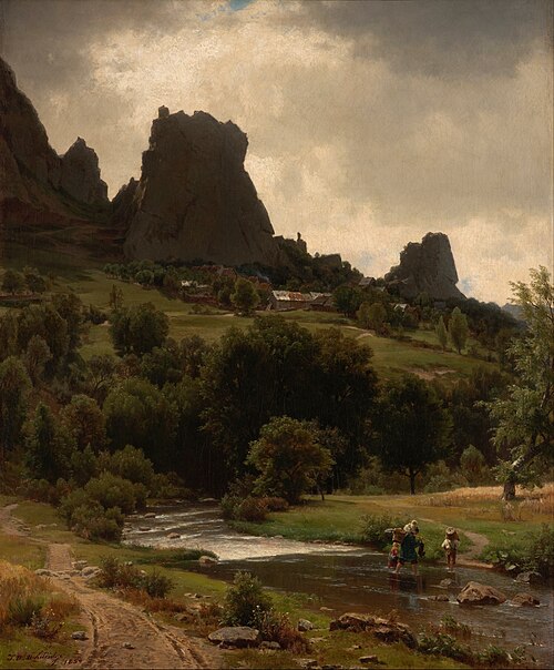 Summer Pastorale (View of Kallenfels), 1853, Worthington Whittredge