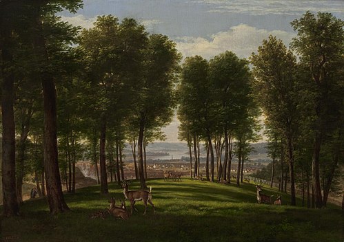 View of Cincinnati, Ohio, 1845, Worthington Whittredge