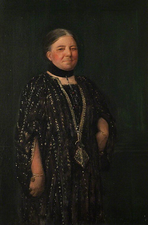 Mrs Esther Lucy J. Ridsdale (1840–1909), 1906, Philip Burne-Jones