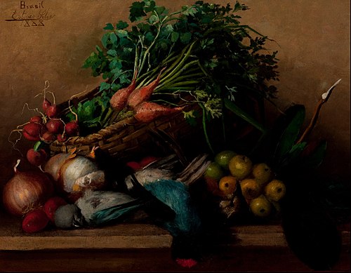 Still Life, 1888, Estêvão Silva