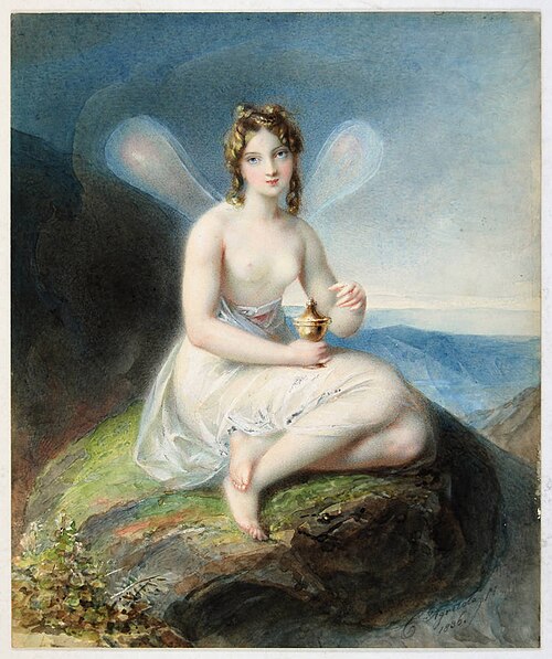 Psyche, 1836, Karl Joseph Aloys Agricola