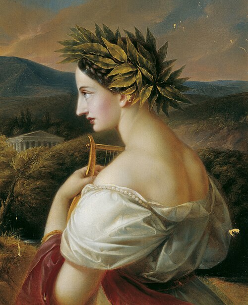 Sappho, 1839, Karl Joseph Aloys Agricola