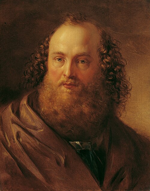 Männlicher Studienkopf, 1835, Karl Joseph Aloys Agricola