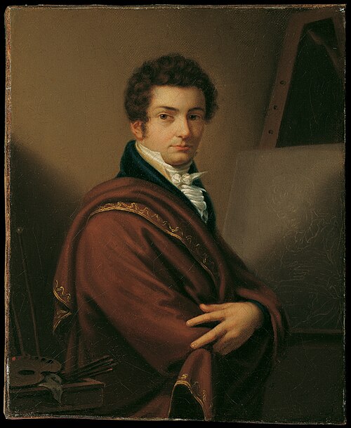 Self-portrait, 1810, Karl Joseph Aloys Agricola
