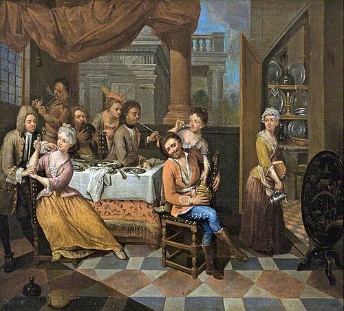 Banqueting Scene, , Peter Jacob Horemans