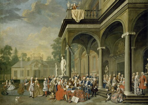 Court Concert at Ismaning, 1733, Peter Jacob Horemans