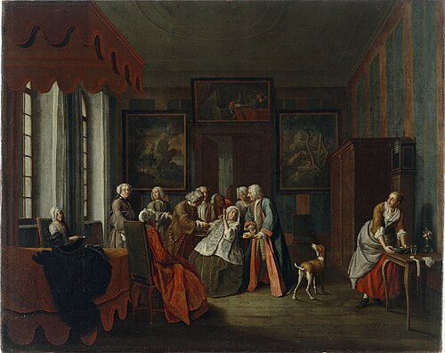 Before the birth, 1734, Peter Jacob Horemans