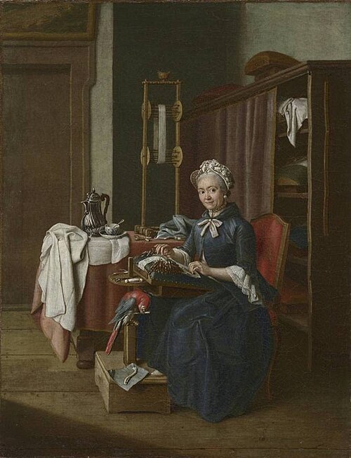 Bildnis der Frau Heigl, 1738, Peter Jacob Horemans