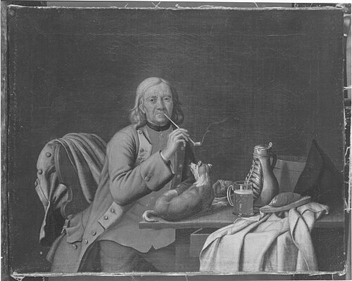 Der Raucher, 1764, Peter Jacob Horemans