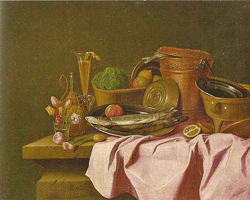 Stillleben mit Fischen, 1765, Peter Jacob Horemans