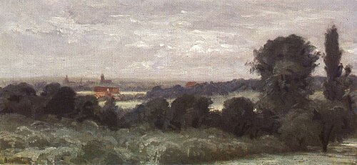 Blick auf Frankfurt, , Peter Burnitz