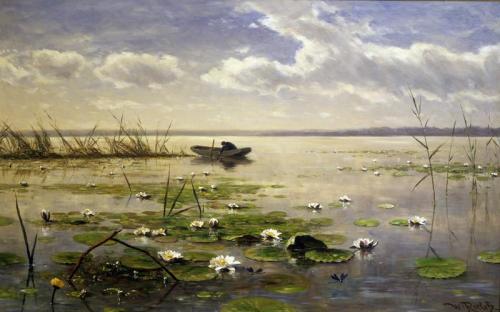 Waterlilies, 1880, Willem Roelofs