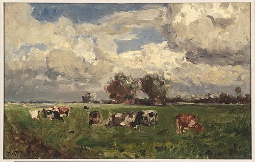 Bij Doesborgh (Landschap)., 1889, Willem Roelofs